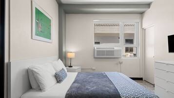 1 bedroom, iron/ironing board, travel crib, free WiFi