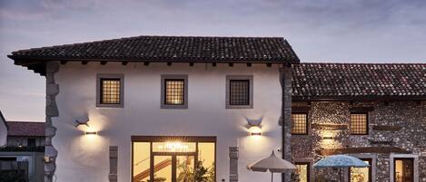 Voorkant van accommodatie