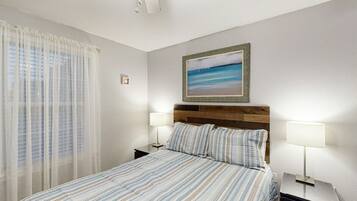 Individually decorated, individually furnished, iron/ironing board