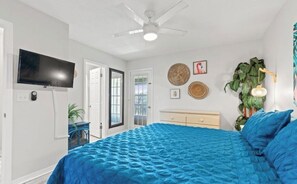 2 soverom, strykejern/-brett, reiseseng for barn og wi-fi (inkludert)