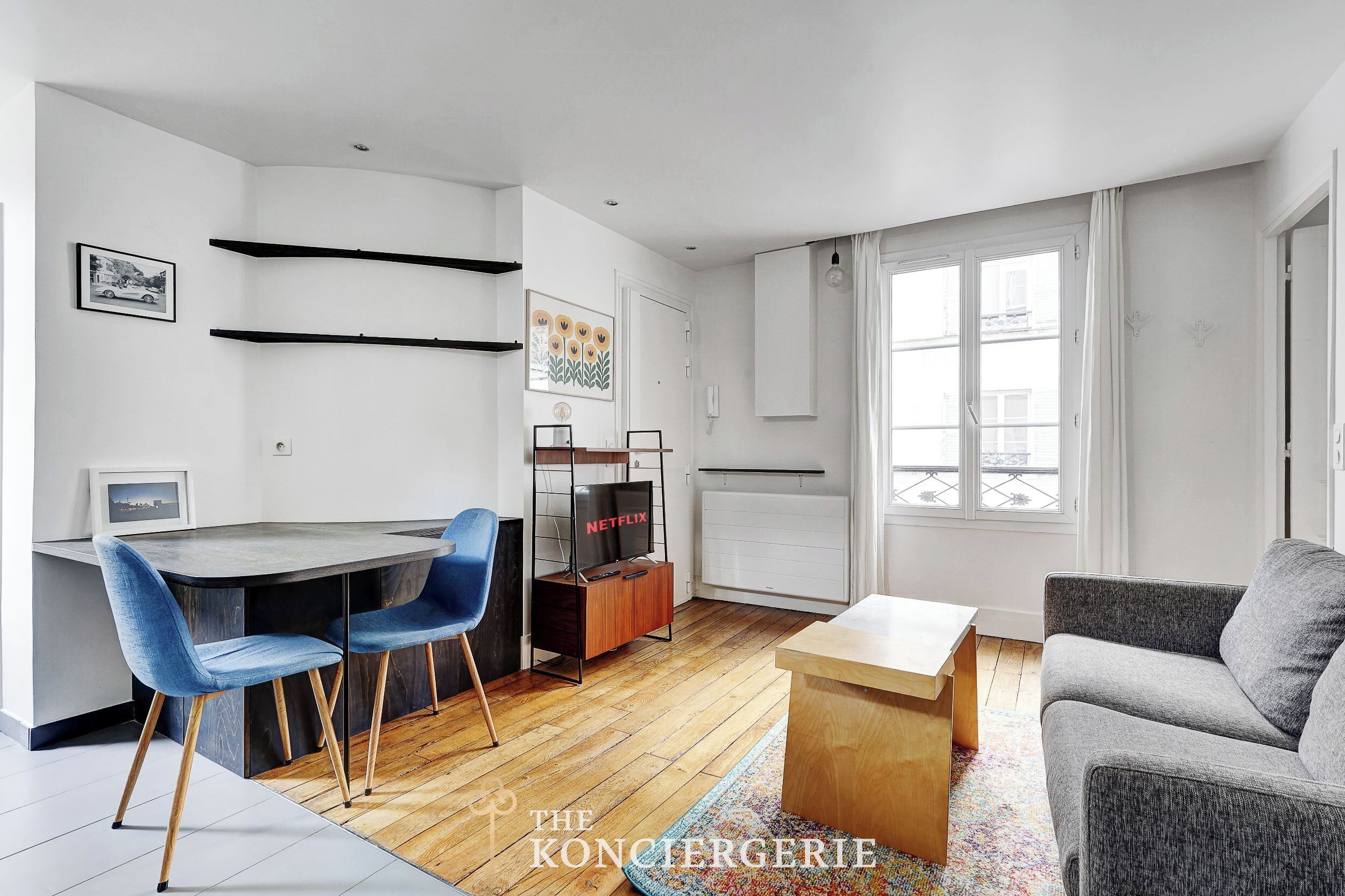 Televisio, työhuone