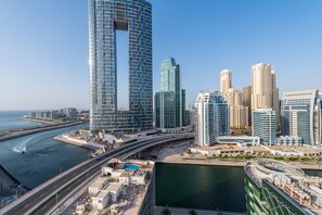 Deluxe Apartment, 4 Bedrooms, Non Smoking, Marina View | Balcony view - EDEN'S Homes & Villas - KG tower (Dubai)
