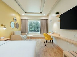 Premium tweepersoonskamer | Een kluis op de kamer, gratis wifi