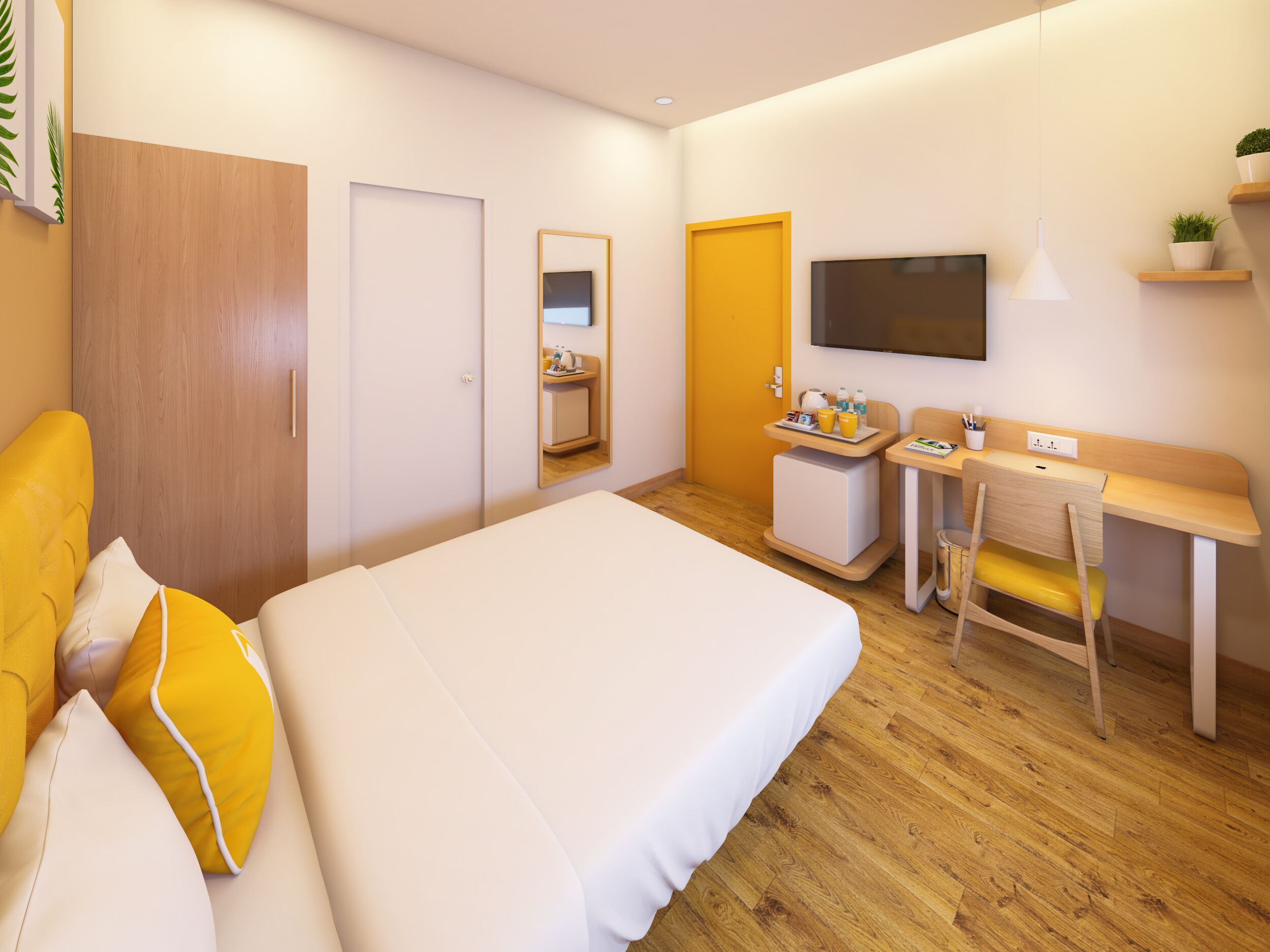 Economy Double Room | In-room safe, free WiFi