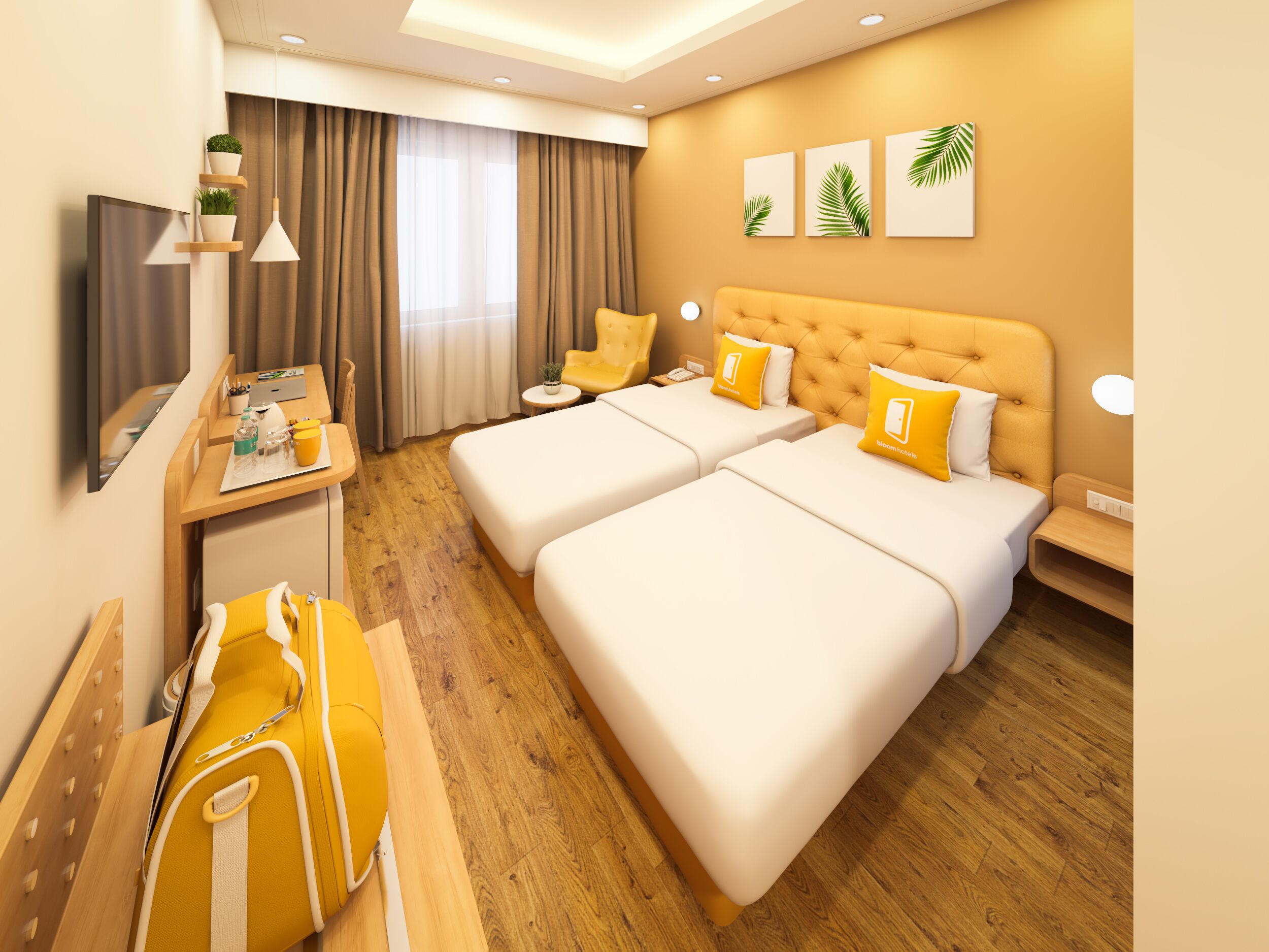 Standard Twin Room | Bathroom | Shower, slippers, towels, soap