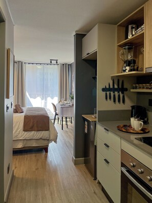 Blackout drapes, soundproofing, iron/ironing board, free WiFi
