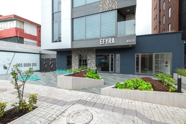 Facciata della struttura