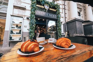 Daily local cuisine breakfast (EUR 5 per person)