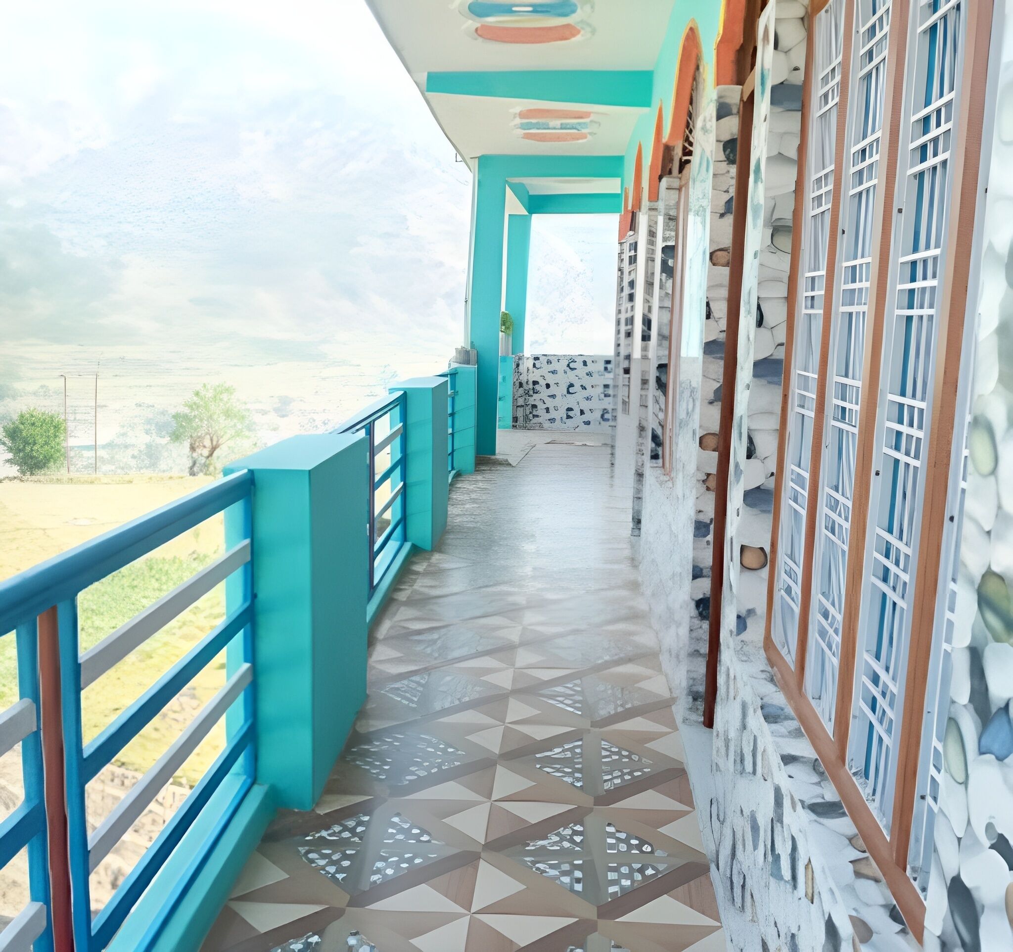 Chambre Familiale, vue montagne | Balcon