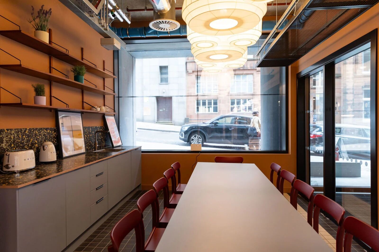 Sala de estar en el lobby