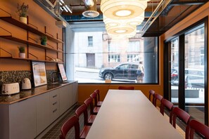 Sala de estar en el lobby