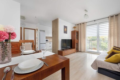 Kromera 65 Wrocław | Cosy Apartment | Balcony | Ideal for Relaxation