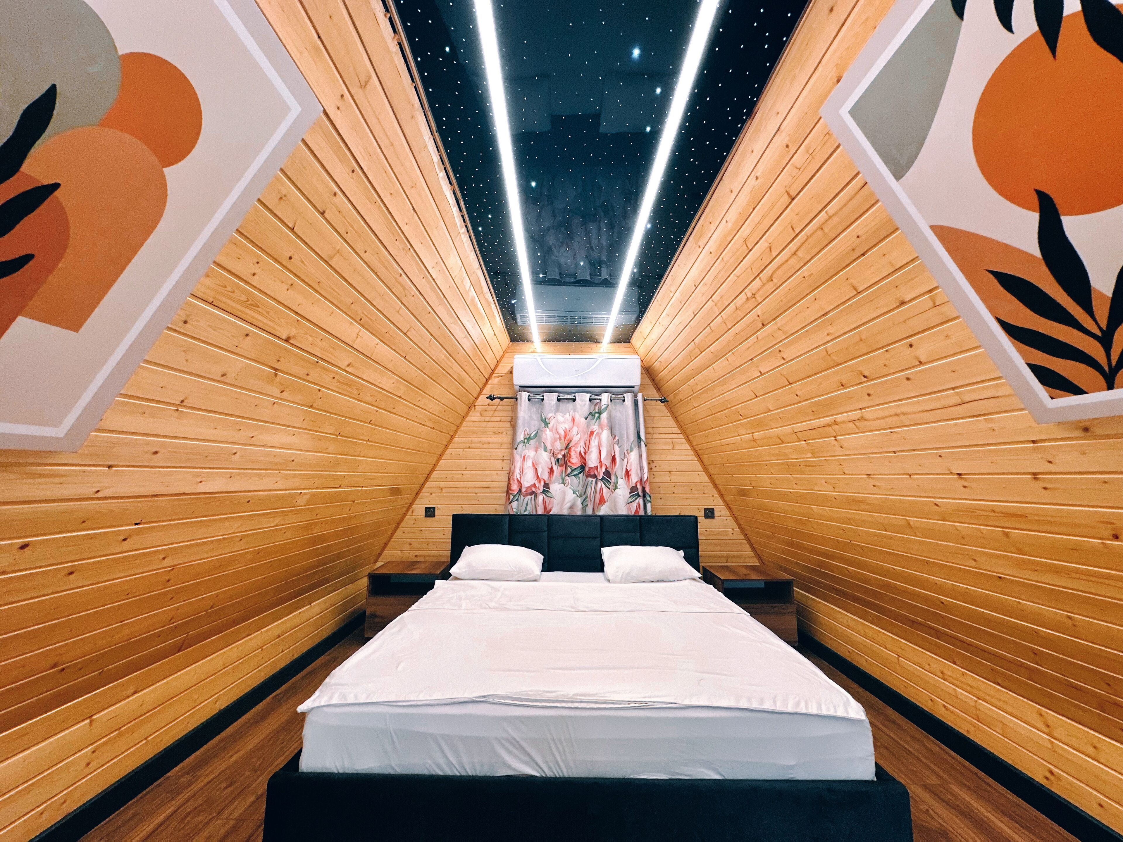 Bungalow Classic - balkong - utsikt mot bergen | Strykjärn/strykbräda och gratis wi-fi