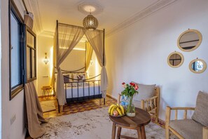 Double Room, Patio, City View