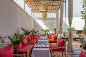 Terraza en la azotea