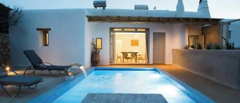 Außenpool, beheizter Pool