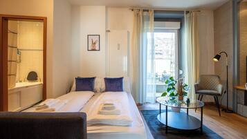 2 Schlafzimmer, Bügeleisen/Bügelbrett, kostenloses WLAN, Bettwäsche