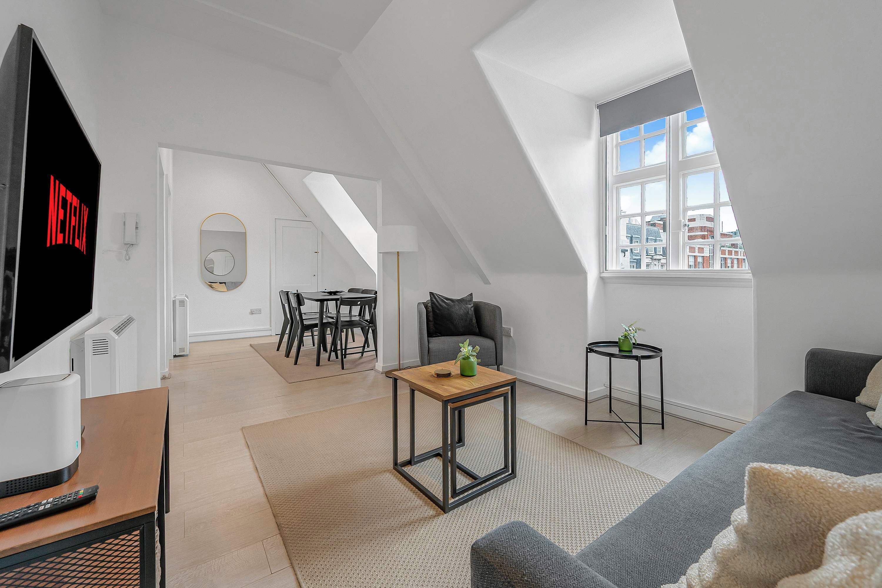 公寓 | 2 間臥室、網路服務