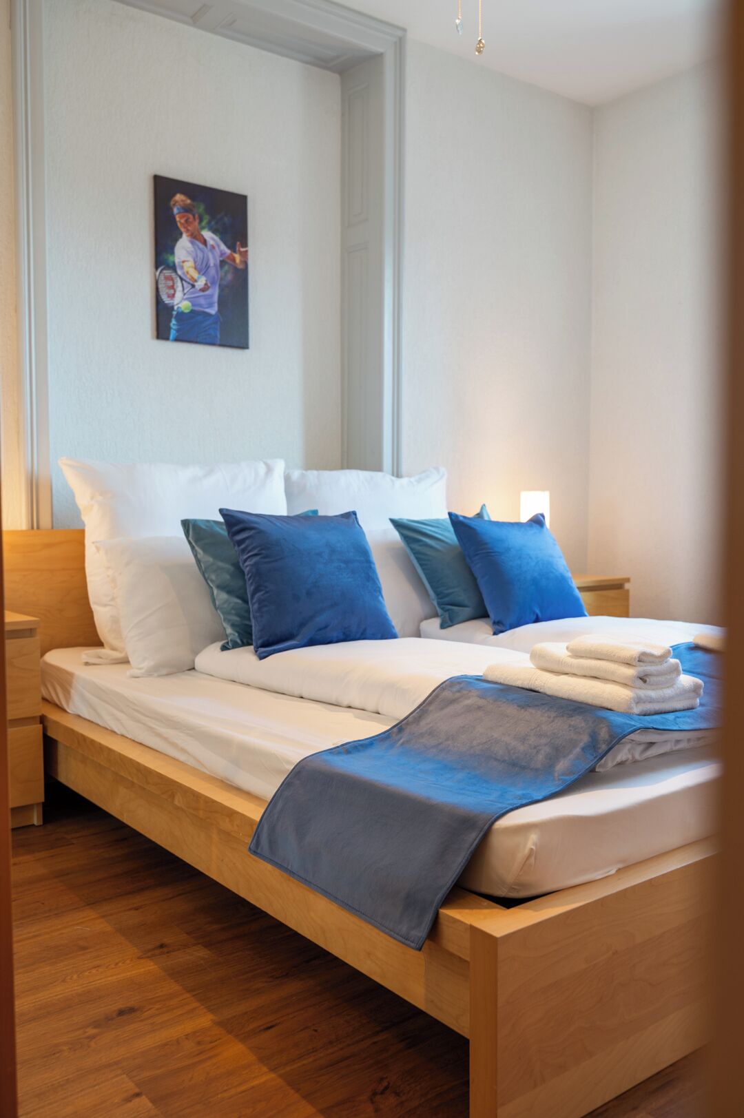 3 bedrooms, iron/ironing board, WiFi (free), bed sheets