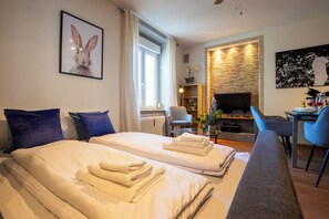 Iron/ironing board, free WiFi, bed sheets - Special *Roger F. Rabbit 2* Apartment (Basel)