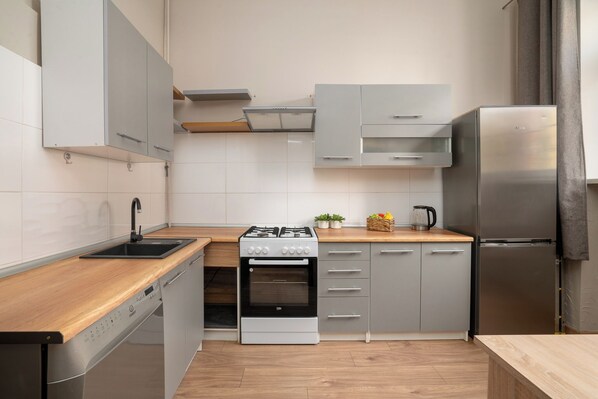 Apartment | Private kitchen - AS HOME Ofiar Oświęcimskich (Wrocław)