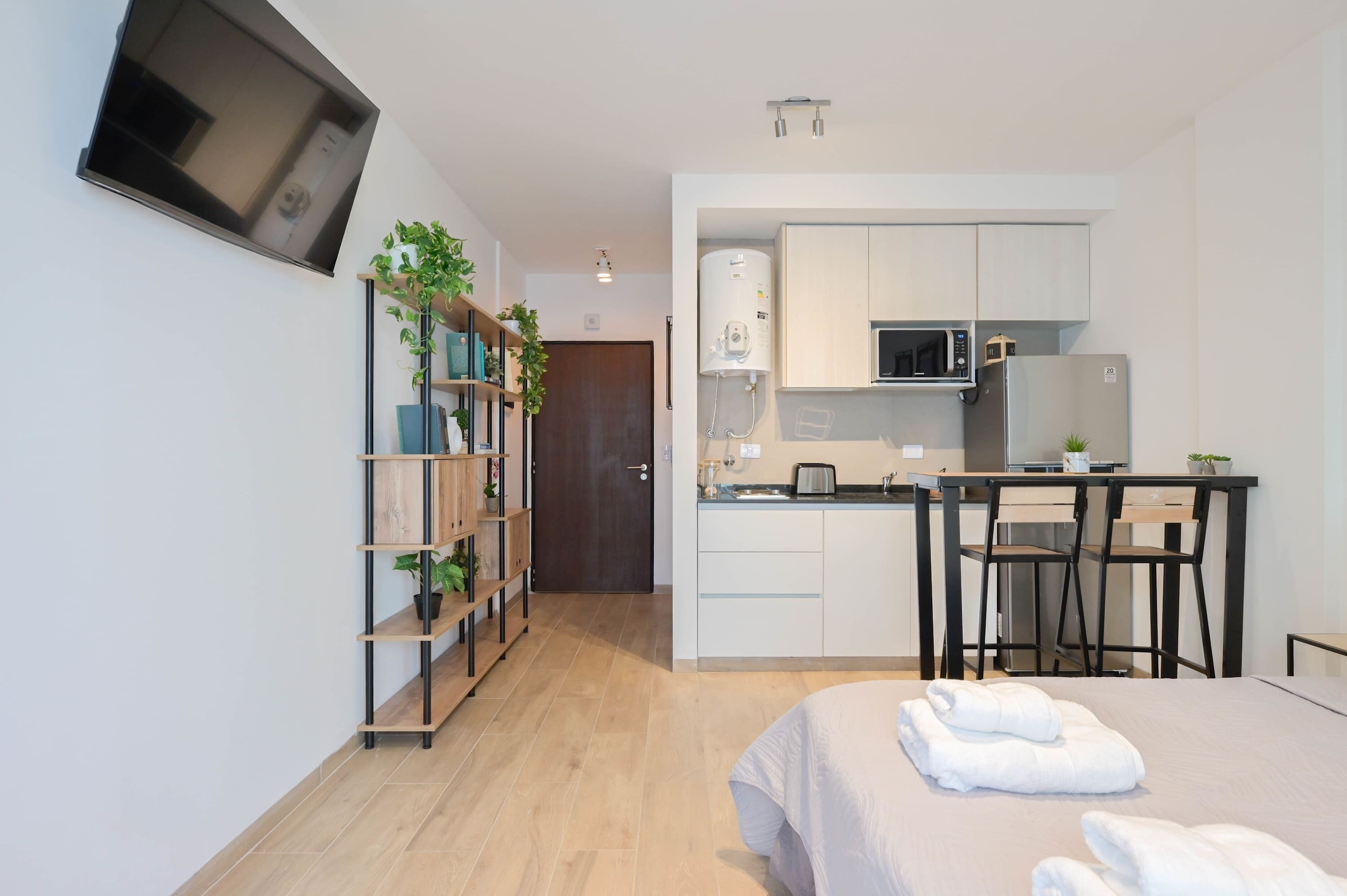 1 bedroom, travel crib, WiFi, bed sheets