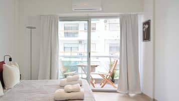 1 habitación, cuna de viaje, wifi y ropa de cama