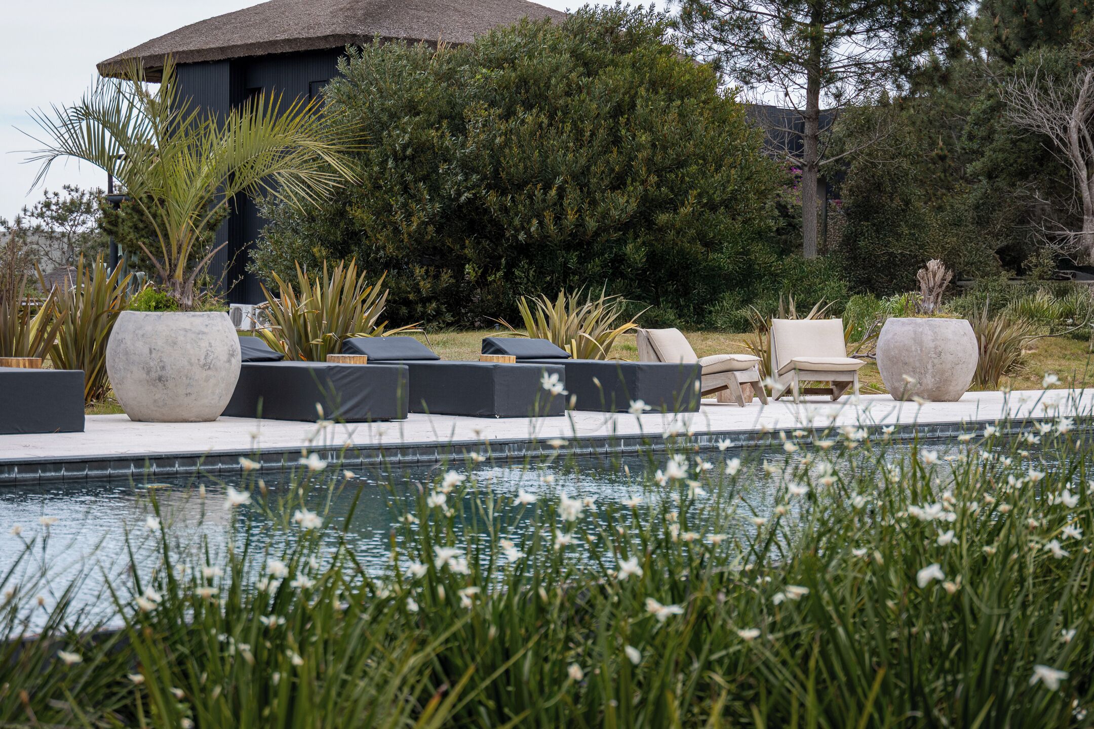 สระว่ายน้ำกลางแจ้งเปิดตามฤดูกาล