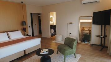 Habitación doble superior | Sábanas de algodón egipcio y ropa de cama de alta calidad