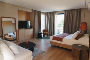 Premium Double or Twin Room, Ocean View | Egyptian cotton sheets, premium bedding, down duvets, in-room safe - Kemay Hotel Boutique (Arenas de José Ignacio)