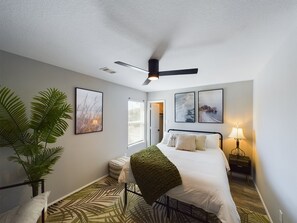 Desk, iron/ironing board, travel cot, WiFi