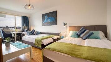 1 Schlafzimmer, Bügeleisen/Bügelbrett, kostenloses WLAN, Bettwäsche