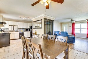 House (3 Bedrooms) | Interior - 2 Mi to Fort Sill: Quiet Family Retreat w/ Yard (Lawton)