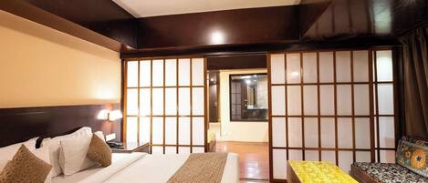 Kamar Junior, balkon, pemandangan lembah | Meja kerja, kedap suara, dan Wi-Fi gratis