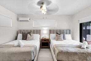 4 bedrooms, iron/ironing board, travel cot, free WiFi