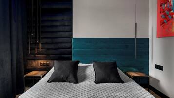 Appartement, balkon | Een strijkplank/strijkijzer, gratis wifi