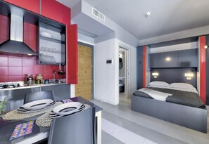 Studio Junior, balcon