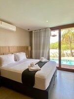 Ropa de cama de alta calidad y cortinas blackout 