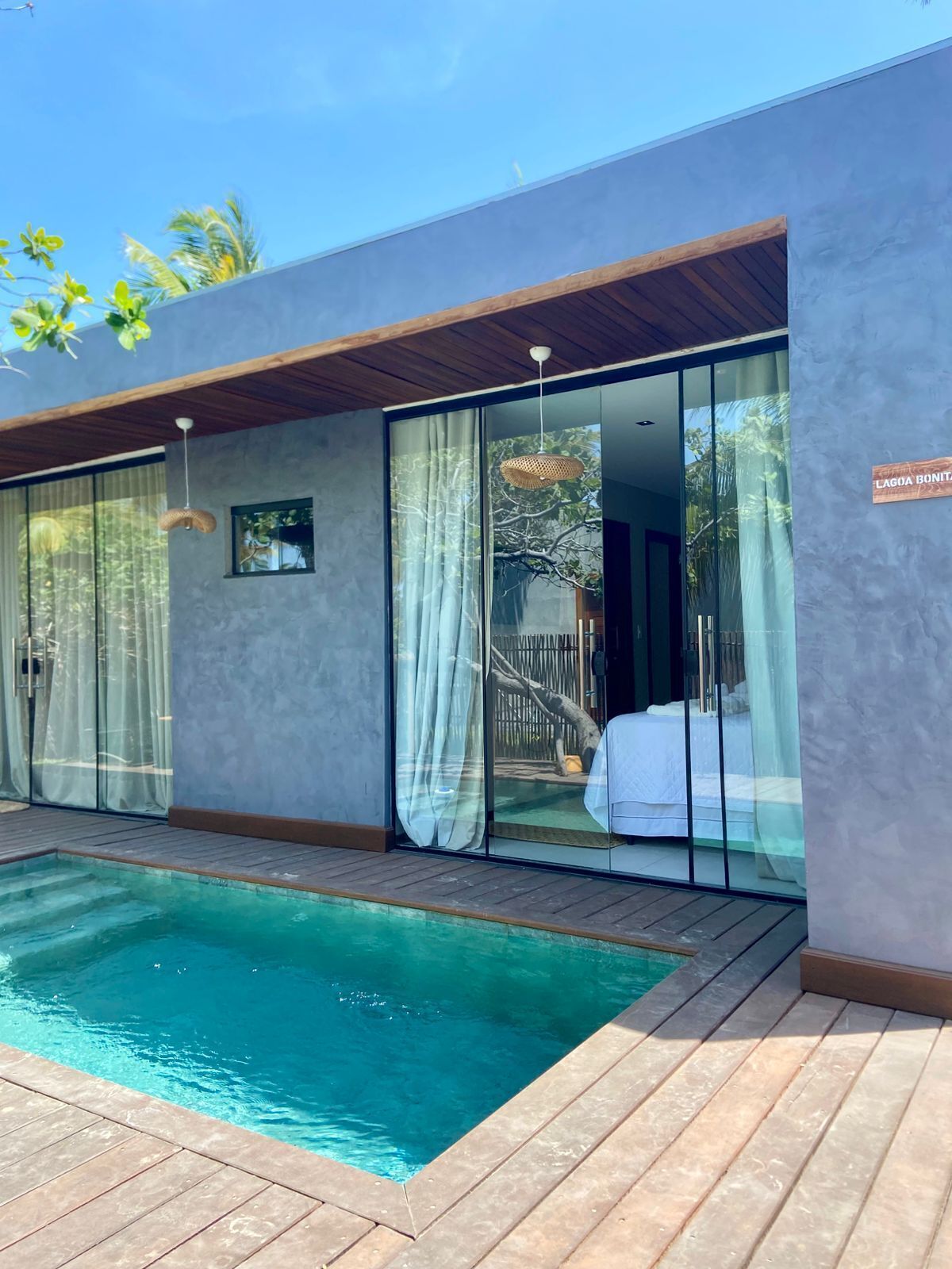 Quarto casal grand, 1 cama King e sofá-cama | Piscina particular