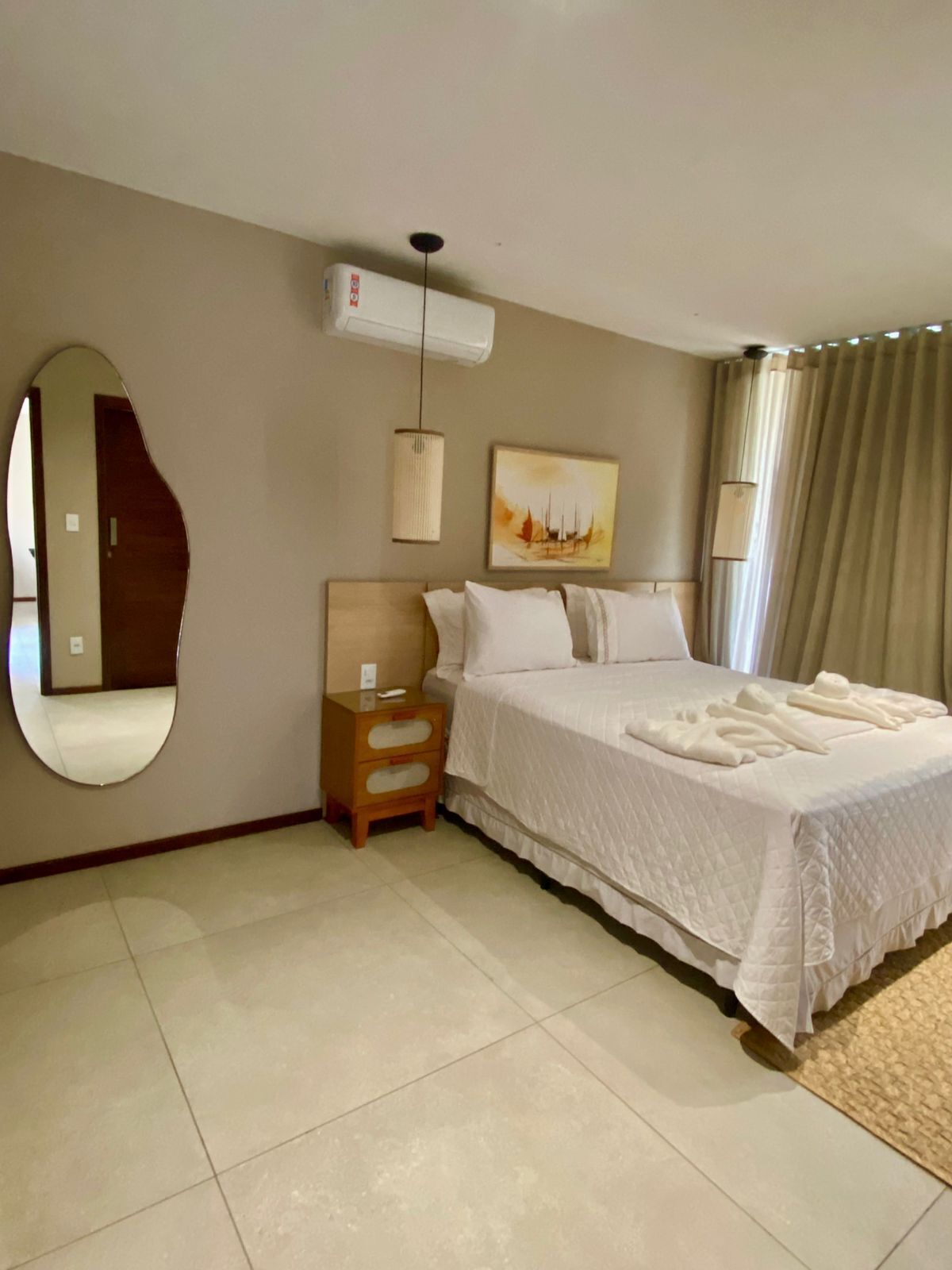 Grand Double Room, 1 King Bed with Sofa bed | Premium bedding, blackout drapes, iron/ironing board, free WiFi