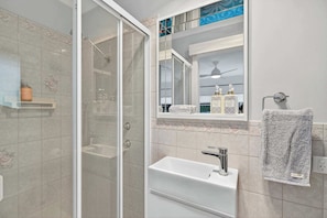 Dusche, Handtücher