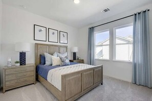 4 chambres, bureau, Wi-Fi, draps fournis