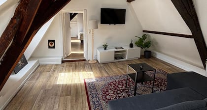 Comfortable Canal-View 2BR Apartment in Ghent