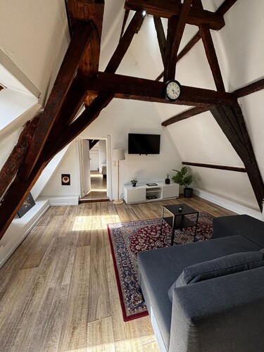 Comfortable Canal-View 2BR Apartment in Ghent