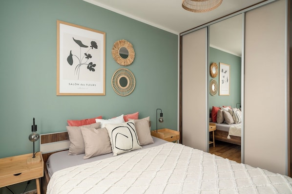 Apartment, Balcony | Iron/ironing board, free WiFi