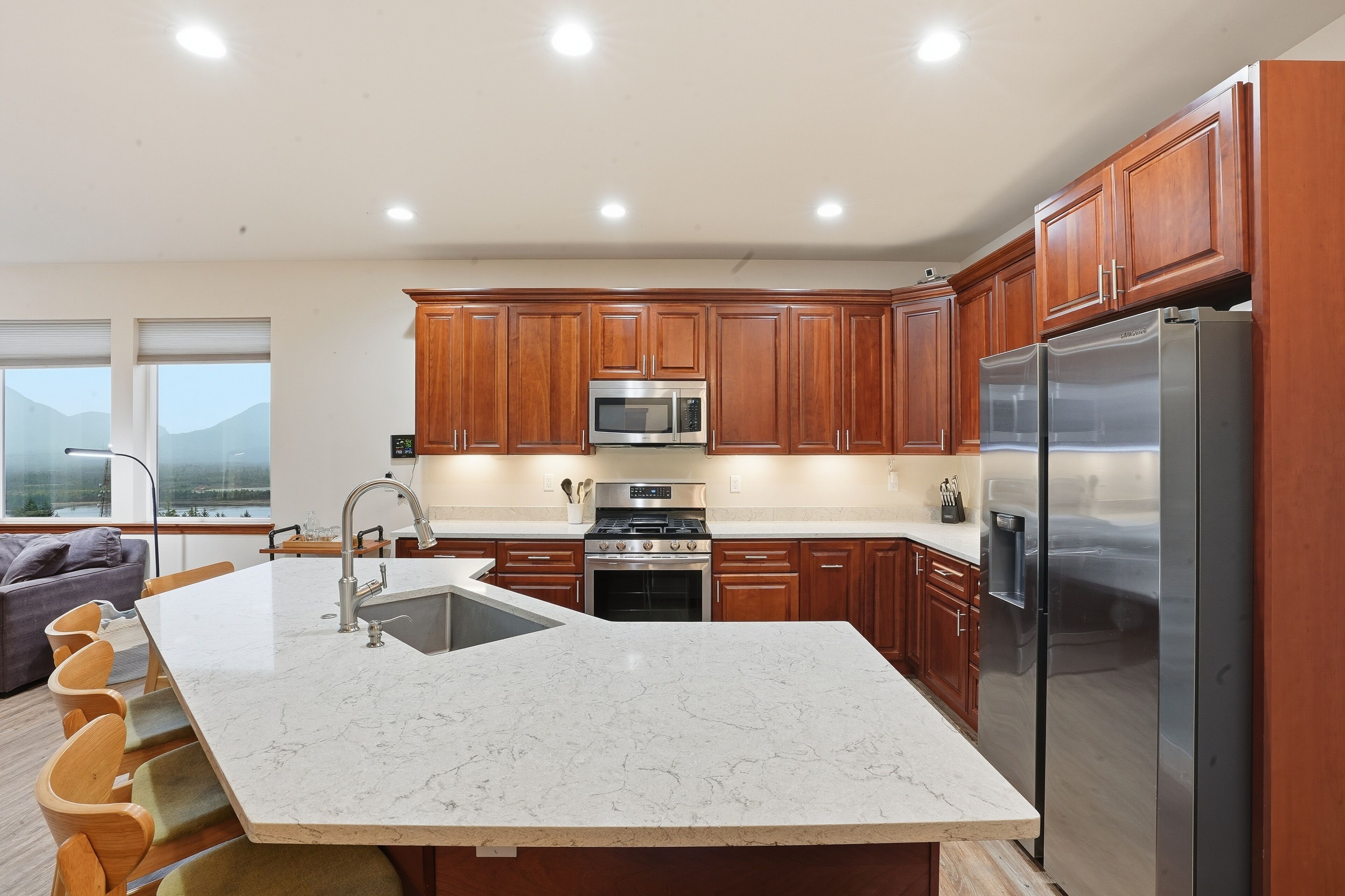 Maison, 3 chambres | Cuisine privée | Cafetière/bouilloire