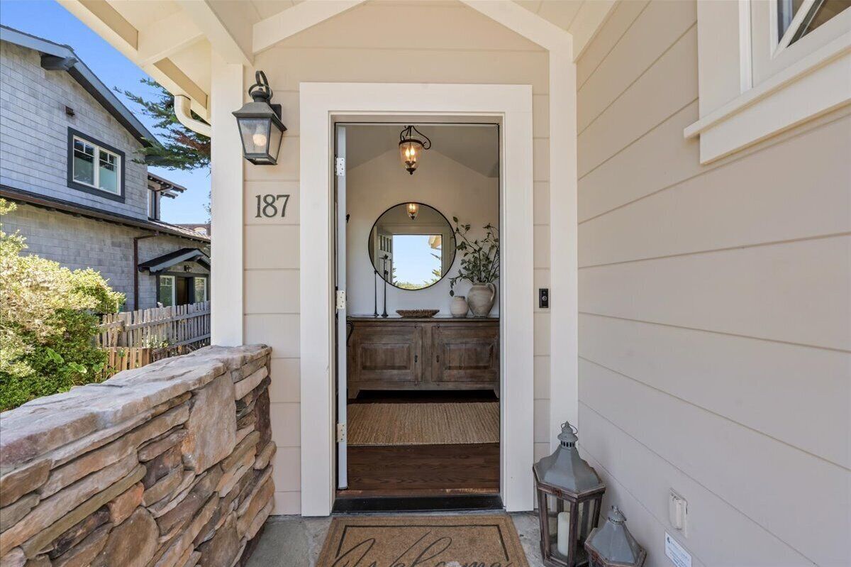 Front Entrance to the Home