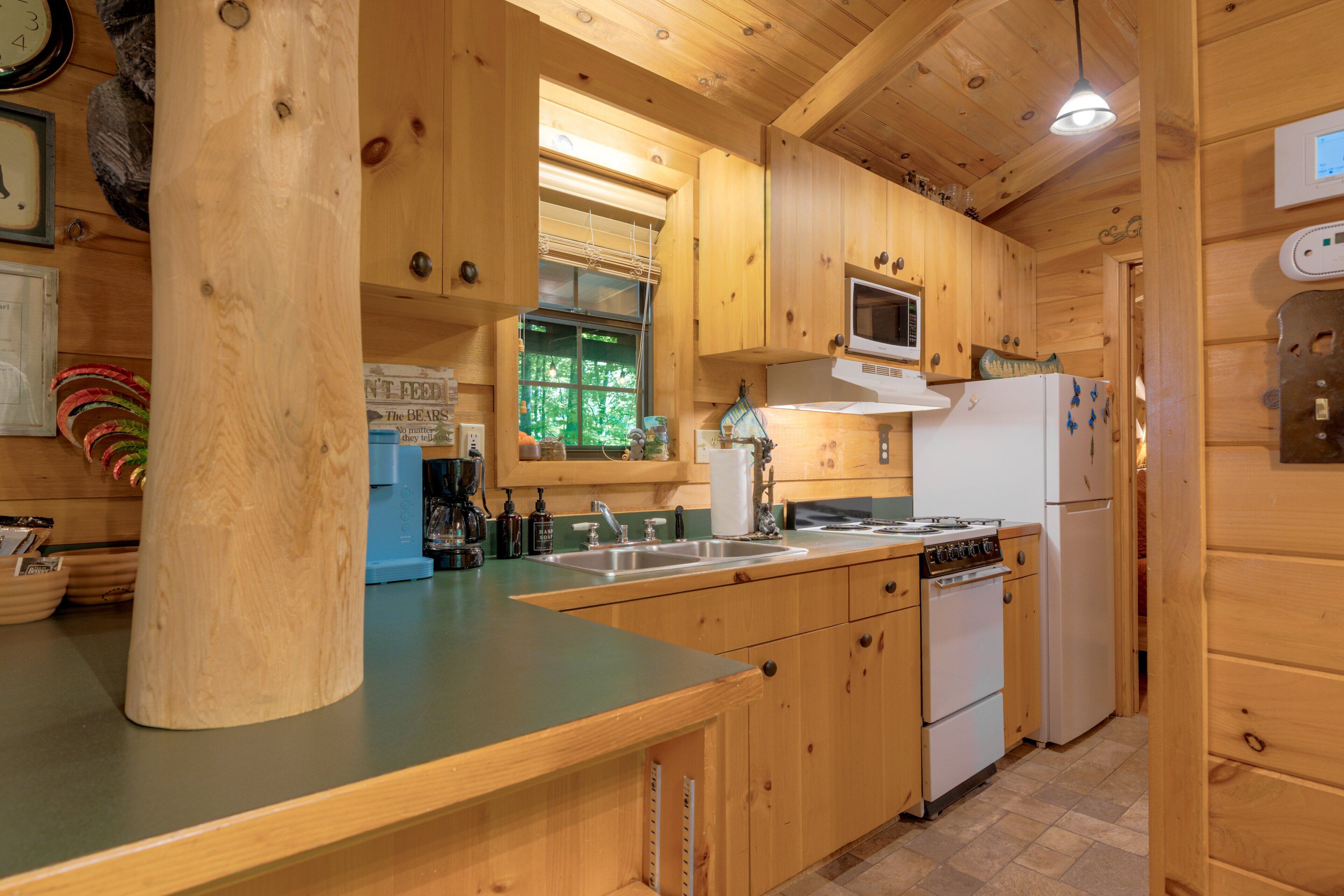 小屋, 1 間臥室 | 私人廚房 | 咖啡機/沖茶器、多士爐