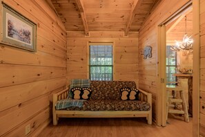 Cabin, 1 Bedroom | Living area