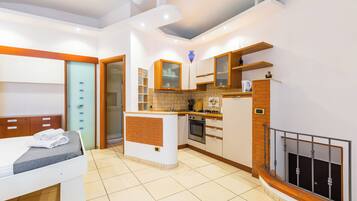 Studio (0 Bedroom) | Living area | TV